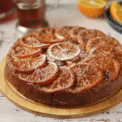 Обърнат портокалов сладкиш