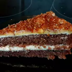 Торта с маскарпоне и сирене