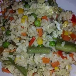 Ориз по китайски с царевица