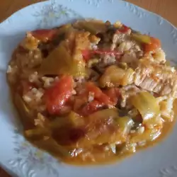 Ориз с месо и домати