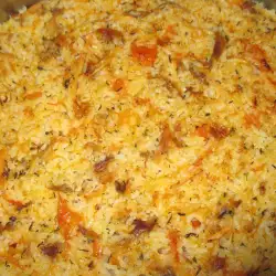 Ориз на фурна с моркови