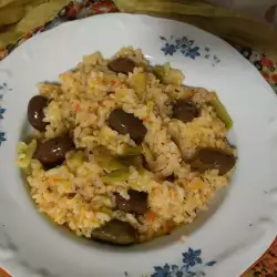 Ориз на тиган с маслини