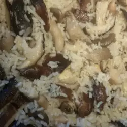 Ориз на тиган с бяло вино