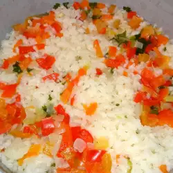 Постен ориз с карфиол