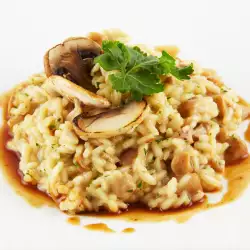 Ориз с печурки без месо