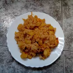 Ястие с картофи и ориз