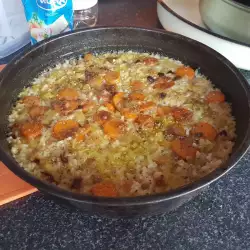 Постен ориз с моркови