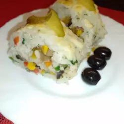 Оризово руло със зеленчуци