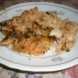Ориз с месо и лук