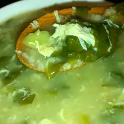 Нежна овесена супа с лопуш