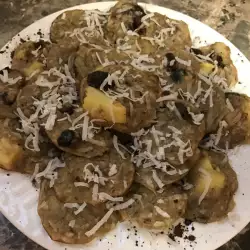 Десерт с ананас и кокосови стърготини