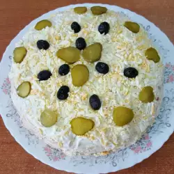 Солена торта с маслини