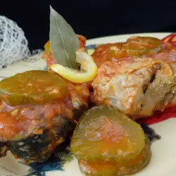 Риба по гръцки с домати