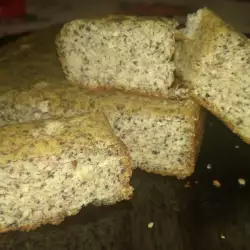 Хляб в хлебопекарна с ленено семе