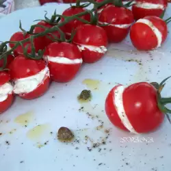 Студени предястия с чери домати