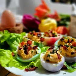 Пълнени великденски яйца - вкусно предястие след празника