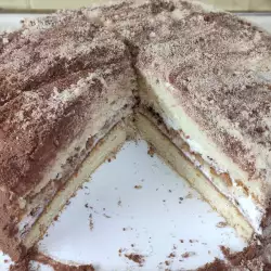 Торта с класически пандишпанов блат