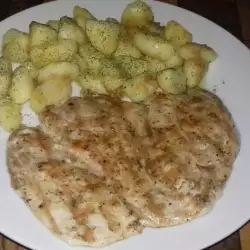 Картофи с месо и лимони
