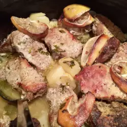Свински пържоли на фурна със соев сос