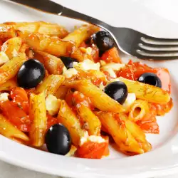 Макарони по италиански с домати