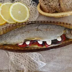 Печена риба със зехтин