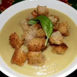 Крем супа от карфиол с пилешки бульон