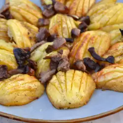 Картофи на фурна с бяло вино