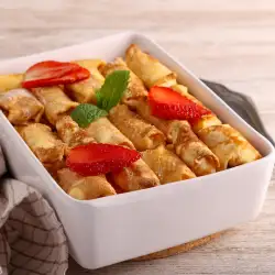 Печени мини палачинки със сирене - неустоимо вкусни