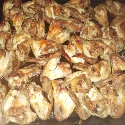 Пиле със заквасена сметана и кимион