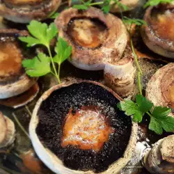 Печени печурки с масло на фурна