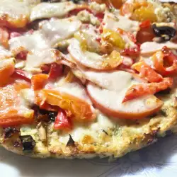 Пица с карфиол без глутен