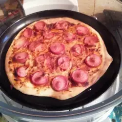 Бърза пица за 7 минути в халогенна фурна