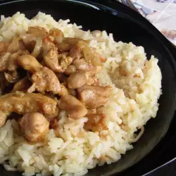 Пиле с фиде и ориз по арабски