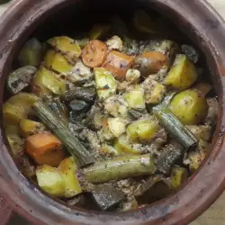 Ястие с картофи и зеленчуци