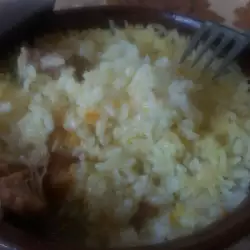 Пиле с ориз в гювечета