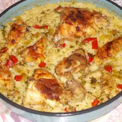 Ориз с Пилешки Бульон