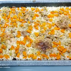 Пиле с ориз и моркови
