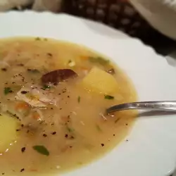 Картофена Супа с Месо