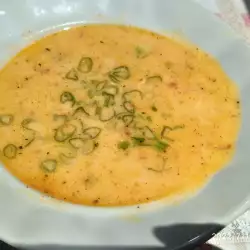 Пилешка супа с фиде и магданоз