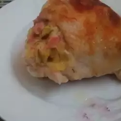 Картофи с месо и яйца