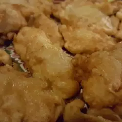 Пилешко филе на тиган с брашно