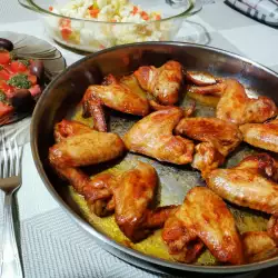 Пилешки крилца на фурна