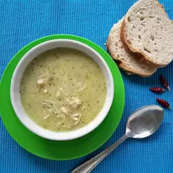 Пилешка супа с чубрица