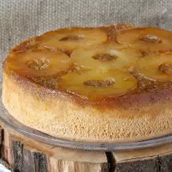 Десерт с ананас и масло