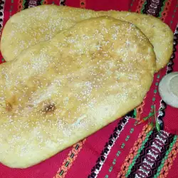 Плосък хляб с картофи