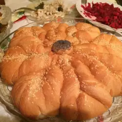 Постен хляб със сусам