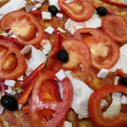 Пица от карфиол с риган