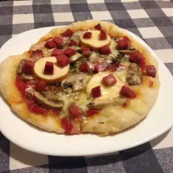 Пица по италиански с кашкавал