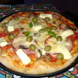 Пица с шунка и олио