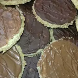 Бисквити с шоколад без яйца